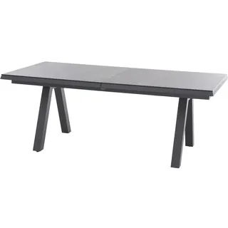 Siena Garden Tirana Ausziehtisch 200/260x100cm matt anthrazit
