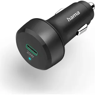 Hama Auto-Schnellladegerät USB-C Power Delivery 20 W Schwarz
