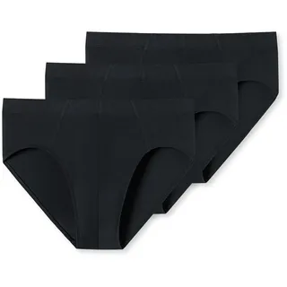 SCHIESSER Minislip 95/5 schwarz L 3er Pack