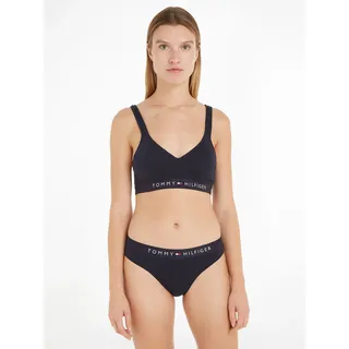 Tommy Hilfiger Underwear Slip »BIKINI«, mit hohem Beinausschnitt, schwarz