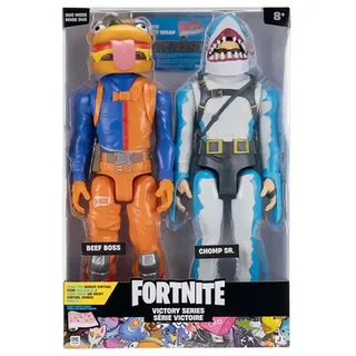 Fortnite Victory Duo Mode 30cm-beef Boss & Chomp Sr Figur - Multicolor