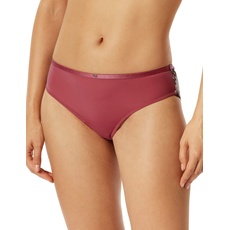 Schiesser Damen Brazil Unterwäsche, dunkelrot, 34