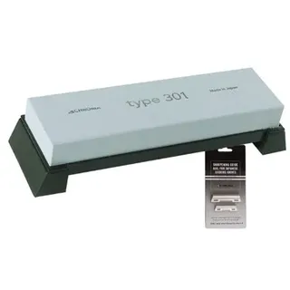 Chroma Messer 'Type 301' - Schleifstein Körnung 800 - mit Schleifhilfeset - P11+