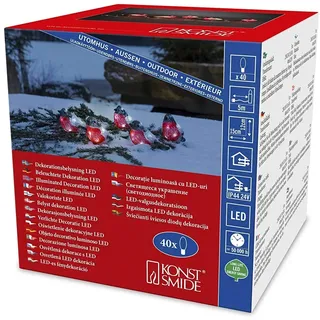 Konstsmide LED Acryl Rotkehlchen 5-er Set