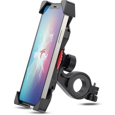 Bild von Fahrrad Handyhalterung Universal Motorrad Handy Halterung für 3,5-6,5 Zoll Smartphone mit 360° Drehbar