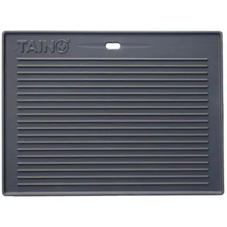 TAINO Grillplatte 41,5 x 31 cm Gusseisen schwarz