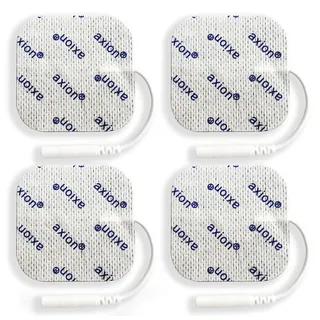 axion® selbstklebende Elektrodenpads 5x5 cm im Set – passend zu axion, Prorelax, Promed, etc. Elektroden 4 St