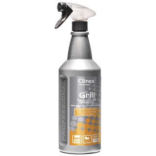 Clinex Grillreiniger 1 Liter - Backofenreiniger - Grillreiniger Activ Schaum - Entfernt alle Arten von Schmutz - Reinigungsmittel zur Öl Entfernung - Grill Zubehör