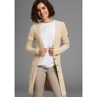 KangaROOS Longstrickjacke beige 52/54