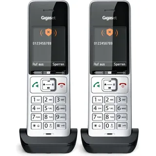Gigaset COMFORT 500HX Schwarz/Silber