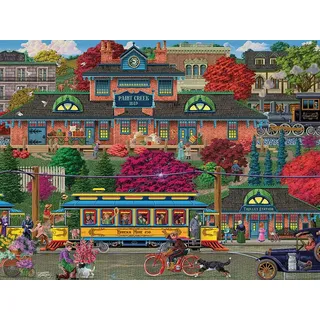 Cobble Hill Puzzle - XXL Bahnhof - 275 Teile - Landschaft