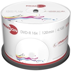 Bild DVD-R 4.7GB, 16x, 50er Spindel, printable 2761206