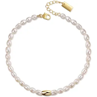 AILORIA Armband gold/weiße Perle SANGO weiß 563050C00 Größe 18