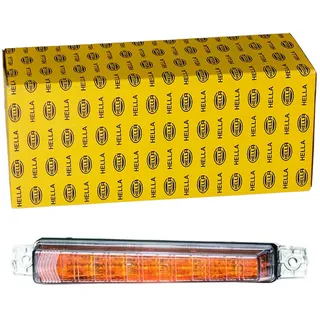 Hella 2BA 012 846-021 Blinkleuchte - LED - 12V - Anbau - Lichtscheibenfarbe: gelb - vorne
