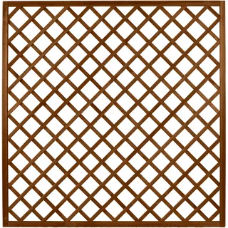 Andrewex Rankgitter Nancy 180 x 180 cm Braun