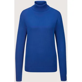 MADELEINE "Strickpullover Schmaler Feinstrickpullover" Feinstrick, royalblau