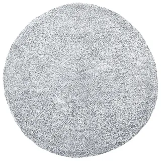 Beliani Demre Shaggyteppich 140 x 140 cm Schwarz