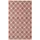 Webteppich 160 230 Rot/Weiß