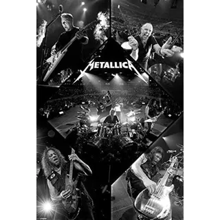 BBSJX Holzpuzzle 1000 Teile Intellektuelle Puzzles Live Metallica Maxi Kreatives Freizeitspiel Spielzeug 50X75Cm,Impossible Puzzle