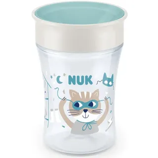 NUK Magic Cup Tasse mit Verschluss 8m+ Green 230 ml