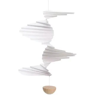 Flensted 161A Air Stream 17 Mobiles, Folie, Weiß, 30cm