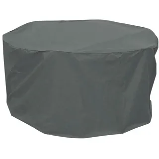 greemotion Schutzhülle für Gartentisch - Abdeckhaube Gartenmöbel Grau - Abdeckung Terrassentisch mit Zugband - Abdeckplane Balkontisch - Wetterschutzhaube für Outdoor-Möbel, 320 x 320 x 95 cm
