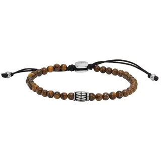 Fossil Schmuck Geschenk Armband Edelstahl braun JF04413040 Größe 25 cm