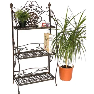 DanDiBo Ambiente Bücherregal 123 cm Braun