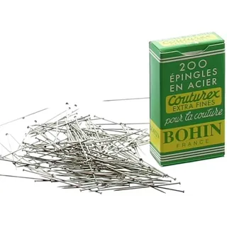 Bohin 43612 Courex Pin Extra F 200p EC4 N°4, 1, One size
