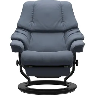 Stressless® Relaxsessel »Reno«, elektrisch verstellbar, optional 2-motorisch, Größe M & L, blau