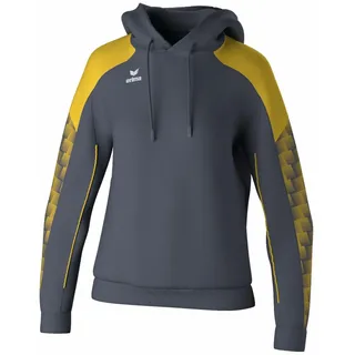 Erima Evo Star Hoodie Grau/Gelb 40