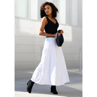 Beachtime Maxirock Damen Weiß 38