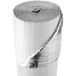 Vevor Isolierfolie Dämmfolie mit Luftpolstern 6 mm 122 cm x 30,48 m