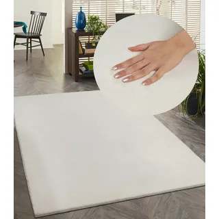 MERINOS »Focus 47« rechteckig 11 mm Höhe Fellteppich, weich und elegant, Wohnzimmer, Schlafzimmer,