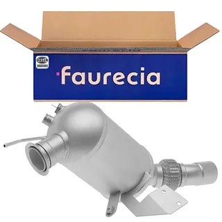 HELLA 8LH 366 080-111 Dieselpartikelfilter - Easy2Fit Kit - Euro 4 | einteilig - Set mit Anbauteilen - Siliziumcarbid (für Kurz- und Langstreckenverkehr)