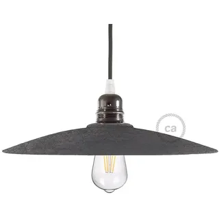 Creative Cables Keramik Lampenschirm - Cement Effect / White - One Size