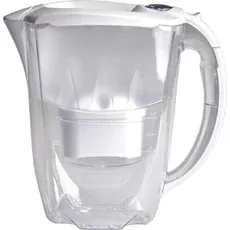 Aquaphor Filter jug Aquaphor Amethyst white + 1x cartridge, Wasserfilter, Weiss