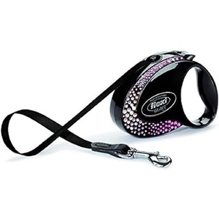 flexi Glam Einziehbare Hundeleine mit Swarovski-Kristallen