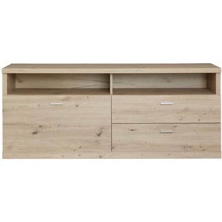 trendteam smart living - Lowboard Fernsehschrank Fernsehtisch - Wohnzimmer - Echo - Aufbaumaß (BxHxT) 150 x 62 x 45 cm - Farbe Artisan Eiche - 191331892