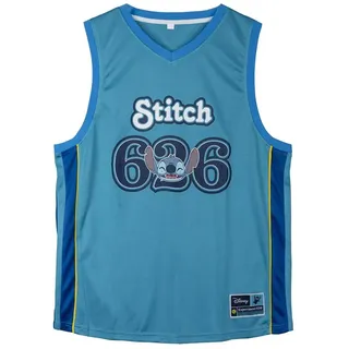 Cerda Group Basketball Stitch ärmelloses T-shirt - Blue - S