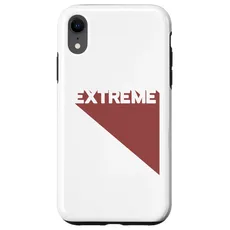 Hülle für iPhone XR Extreme rot modern Gym Fitness Workout Gym Trainings
