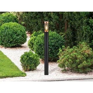 Globo Lighting|Außenleuchte Edelstahl schwarz, 1x E27 - Schwarz