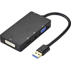 Bild Externe Grafikkarte USB 3.2 Gen 1 HDMI®, DVI, VGA