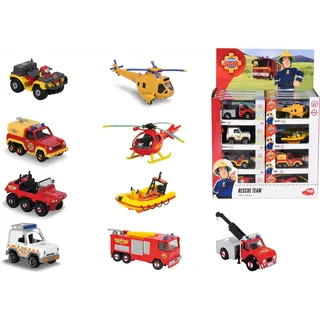 SIMBA Feuerwehrmann Sam Fahrzeuge 1:65 9 Typen 309-3000