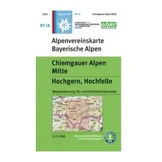DAV AV-Karte BY 18 Chiemgauer Alpen Mitte, Hochgern - 4. Aufl. 2020 - One Size