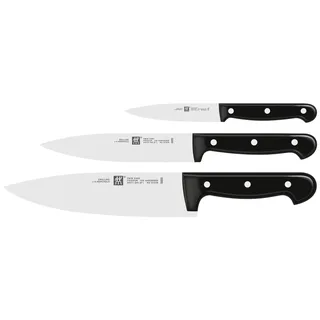 Zwilling Twin Chef Messerset 3-tlg. 3 cm Schwarz
