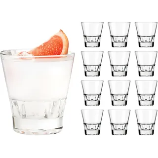 LIBBEY 70520 Whiskyglas "GALLERY", 259 ml, stapelbar, 12er Set