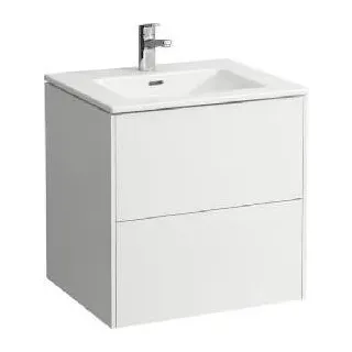LAUFEN Laufen Waschtisch PRO S BASE m WTU 2 Schubl. 600x500mm we glänz. - Weiß