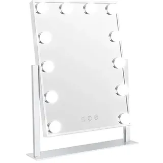 Gillian Jones LED Light Hollywood Mirror White