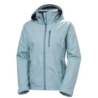 Helly Hansen Crew Hooded Midlayer 2.0 Damen Segeljacke HELLY TECH Größe S - Hellblau